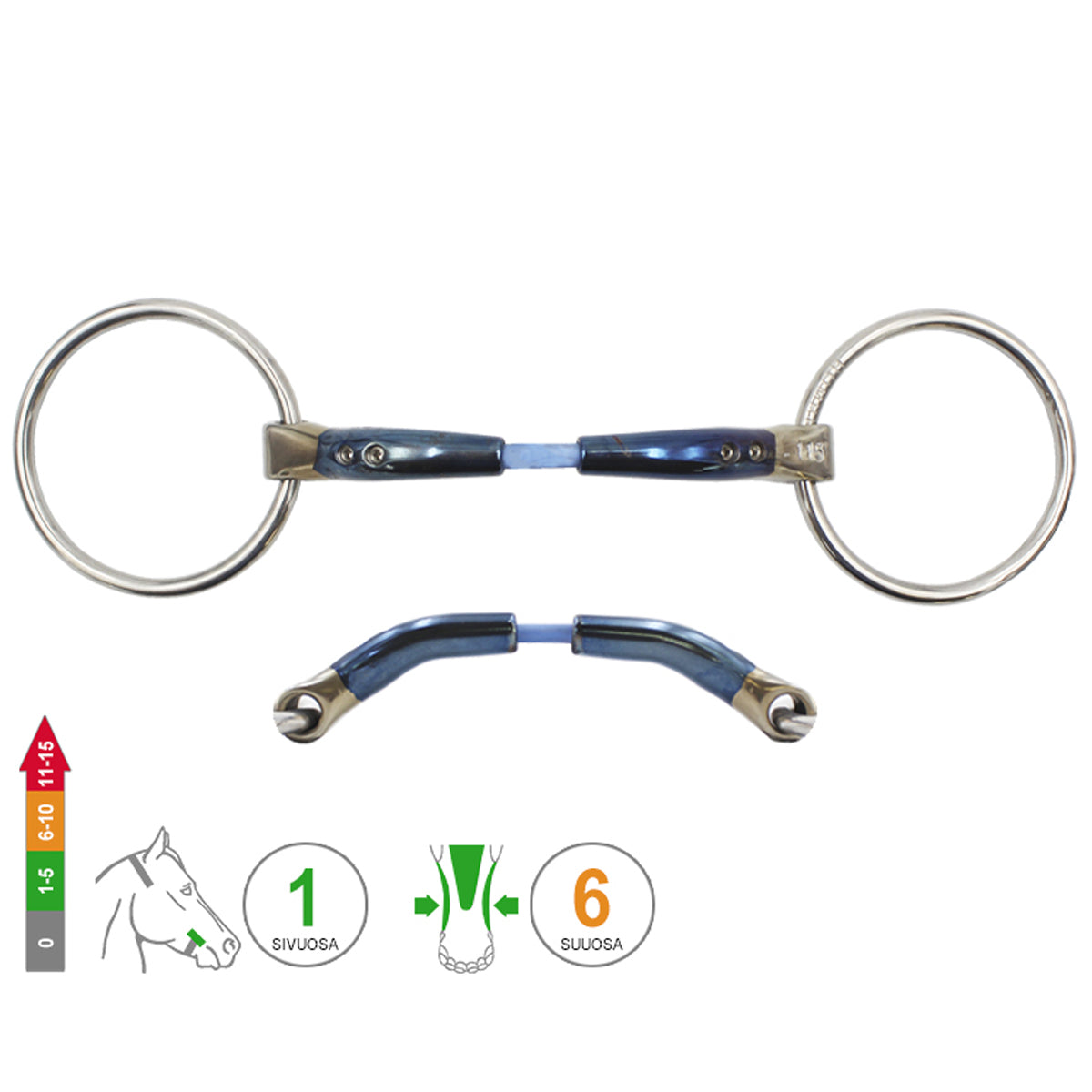 Loose Ring Snaffle Cable