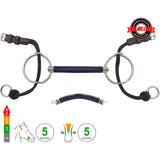 Medium Ring Gag Bomber Blue Mullen