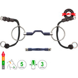 Medium Ring Gag Bomber Blue