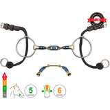 Medium Ring Gag Control Plate 45°