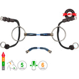 Medium Ring Gag Snaffle Cable