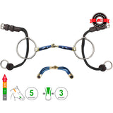 Medium Ring Gag Snaffle Ultra Comfy Lock Up
