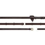 Reins Hunter 5/8" with 7 Leather Loops NE/US/D Collections