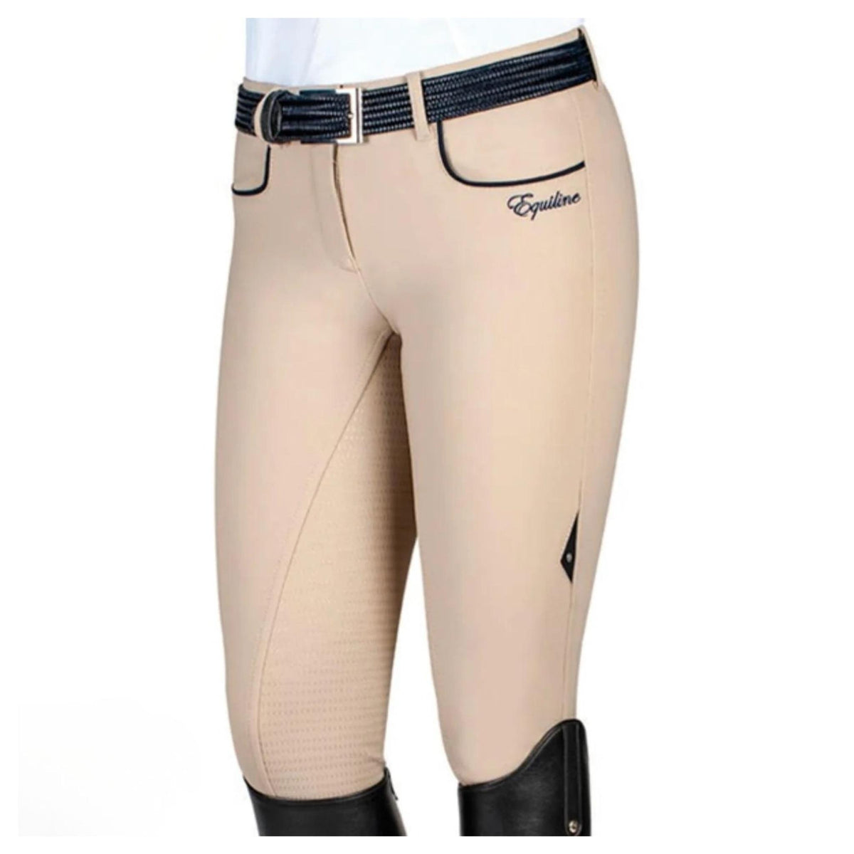 Equiline Kisahousut Limited Softshell Full Grip Peony