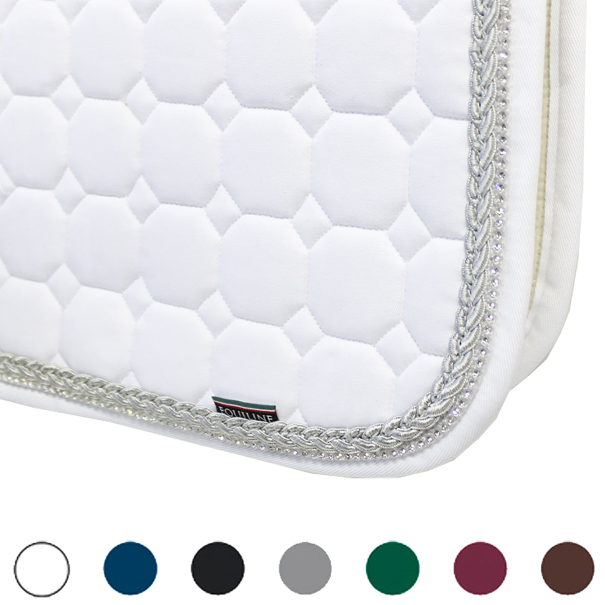 Saddle Pad Octagon Piping S001+51