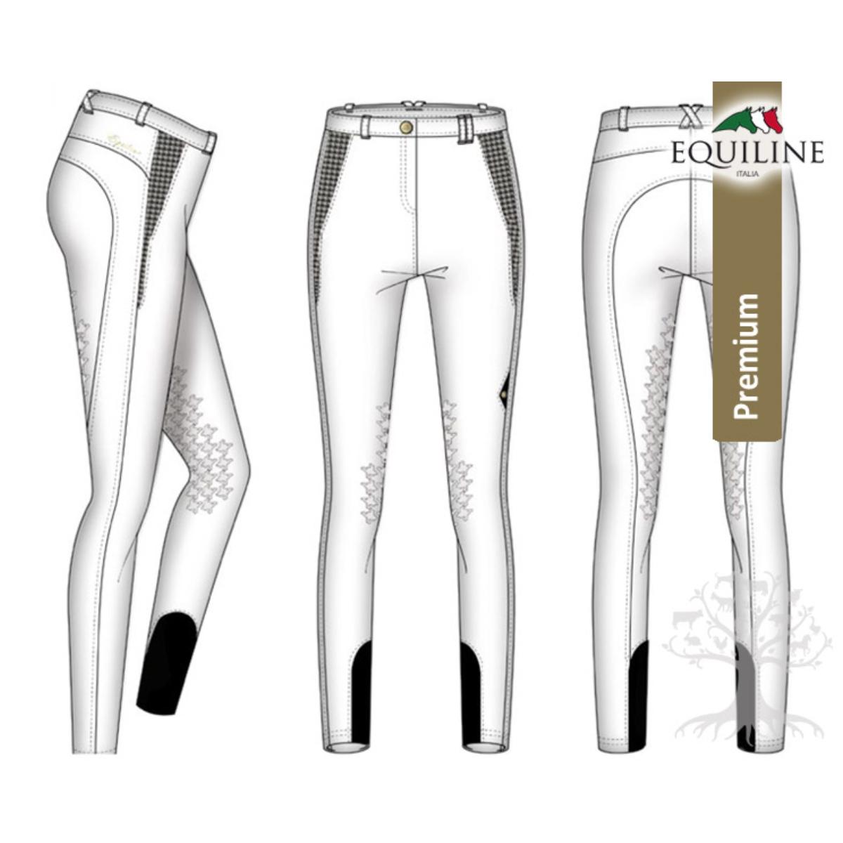 Naisten Ratsastushousut Limited Schoeller Half Grip Lauren
