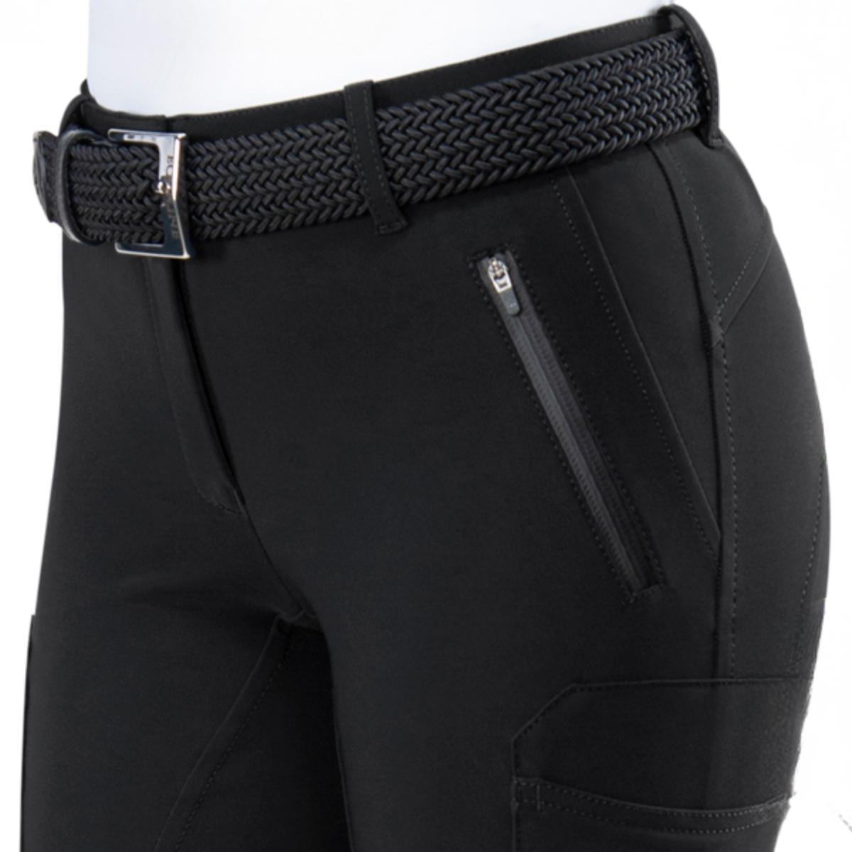 Naisten Ratsastushousut Limited B-Move Knee Grip Flash