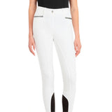 Naisten Ratsastushousut Limited Schoeller Full Grip High Waist Gingerg