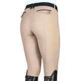 Naisten Ratsastushousut Limited Softshell Full Grip Peony