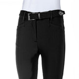 Naisten Ratsastushousut Limited Softshell B-Move Knee Grip High Waist Wadellek