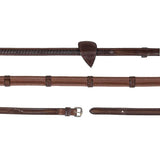 Ohjat Plaited Rubber 5/8" with 7 Leather Loops NE/D Collections