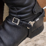 Kannusremmit Leather