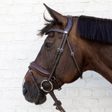 Bridle Matte Medium Crank Noseband Dressage Soft Collection