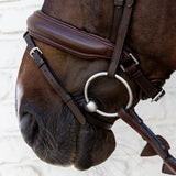 Bridle Matte Medium Crank Noseband Dressage Soft Collection