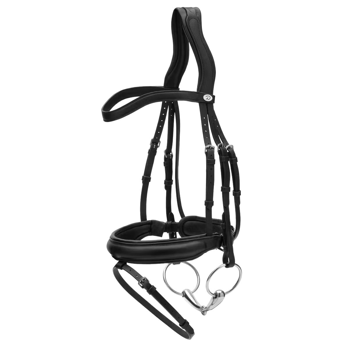 Bridle Matte Medium Crank Noseband Dressage Soft Collection
