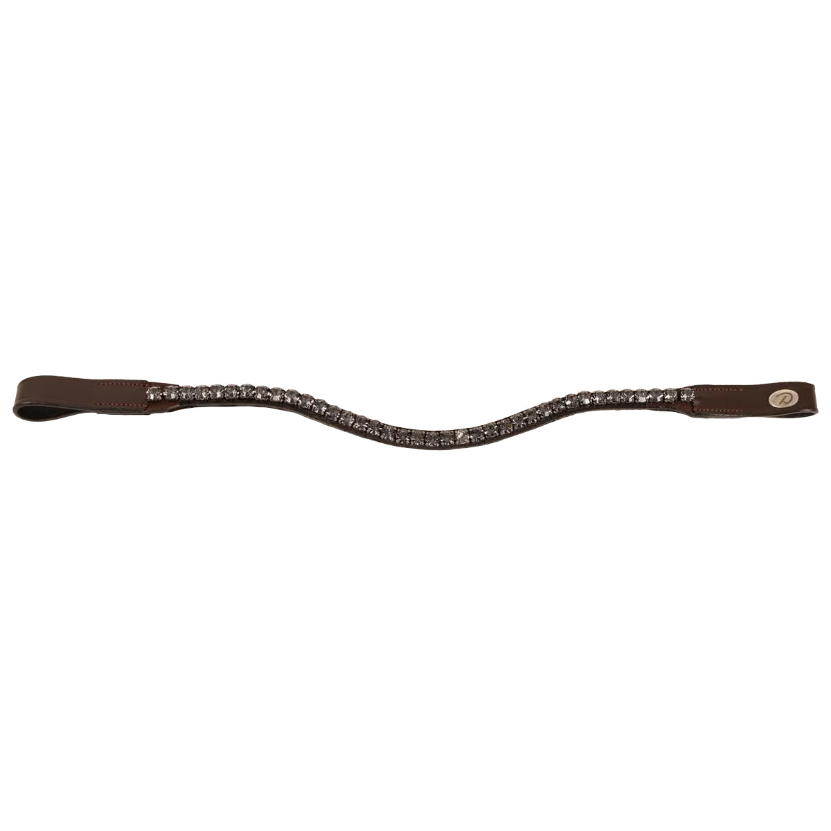 Browband V-Shaped Swarovski Crystals Dressage Soft Collection