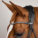 Browband V-Shaped Swarovski Crystals Dressage Soft Collection