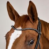Browband V-Shaped Swarovski Crystals Dressage Soft Collection