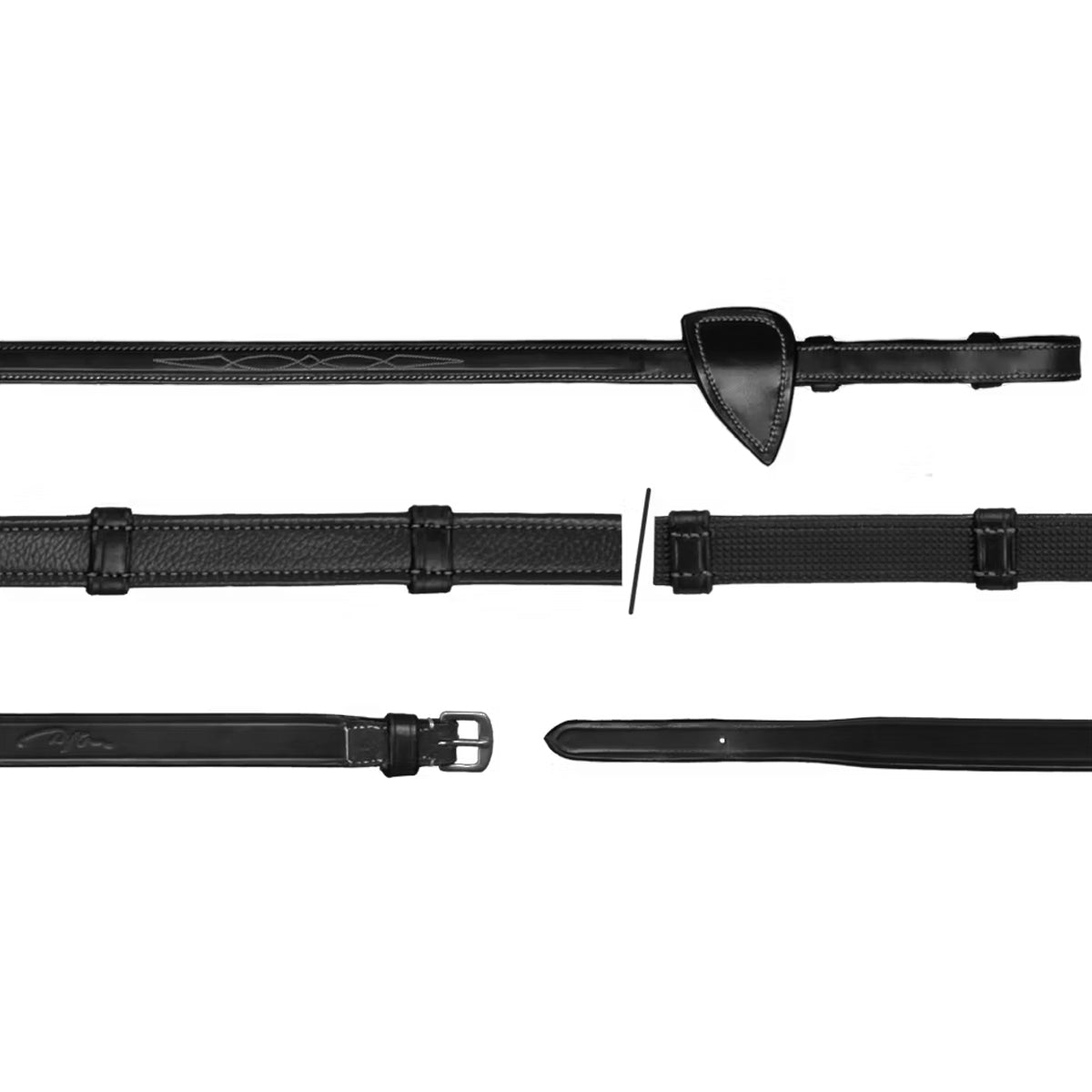 Reins Hunter 5/8" with 7 Leather Loops NE/US/D Collections
