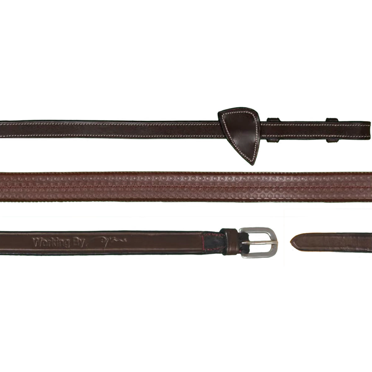 Reins Rubber 5/8" Working Collection
