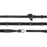 Reins Web 5/8" with 9 Leather Loops Working Collection