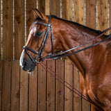 Draw Reins Leather-Nylon 5/8" Working Collection