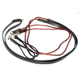 Draw Reins Leather-Nylon 5/8" Working Collection