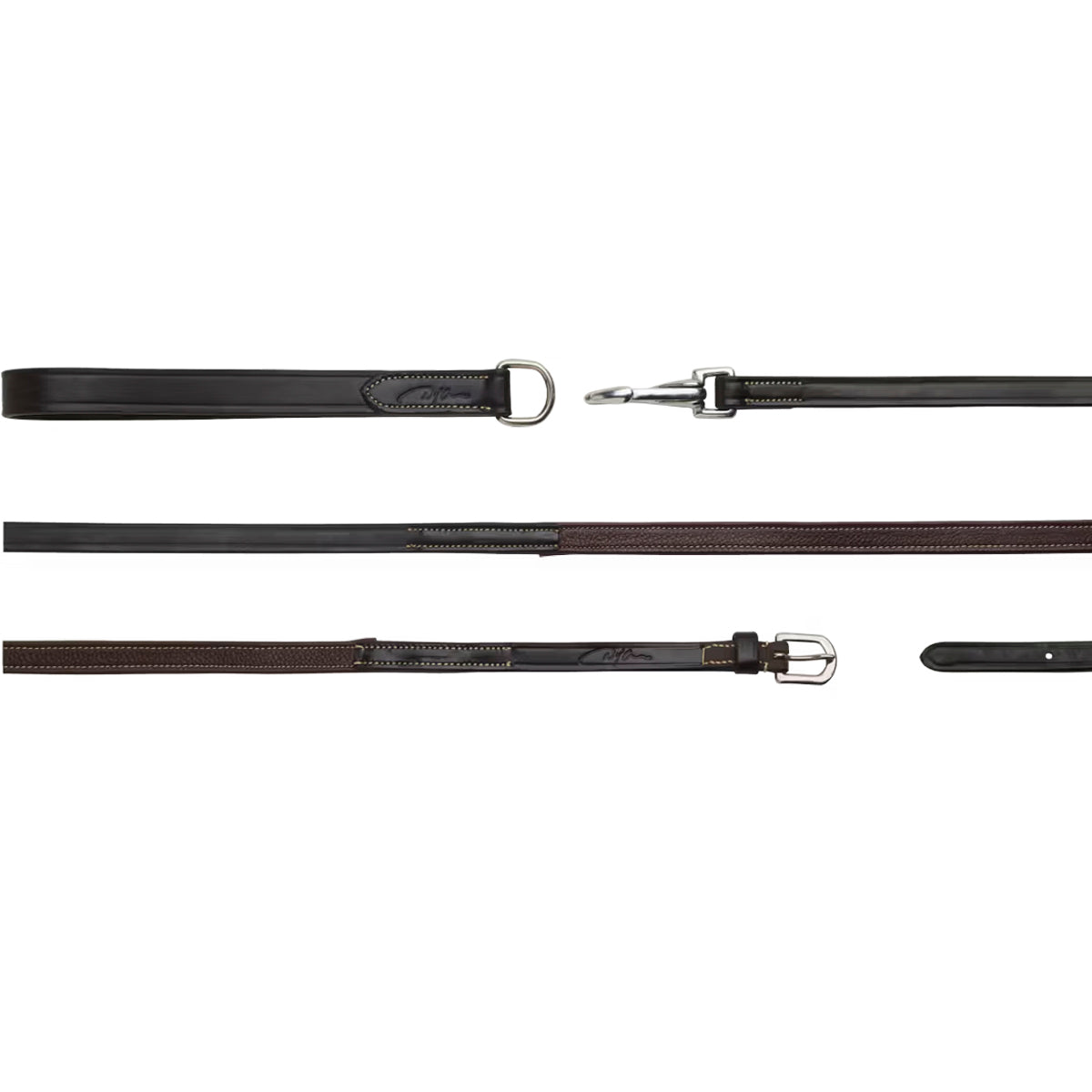 Draw Reins Hunter 1/2" Working Collection
