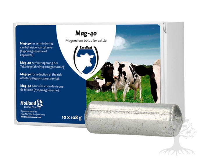 Mag40 Magnesium bolus 10x108g Kotielaintarvike.fi verkkokauppa