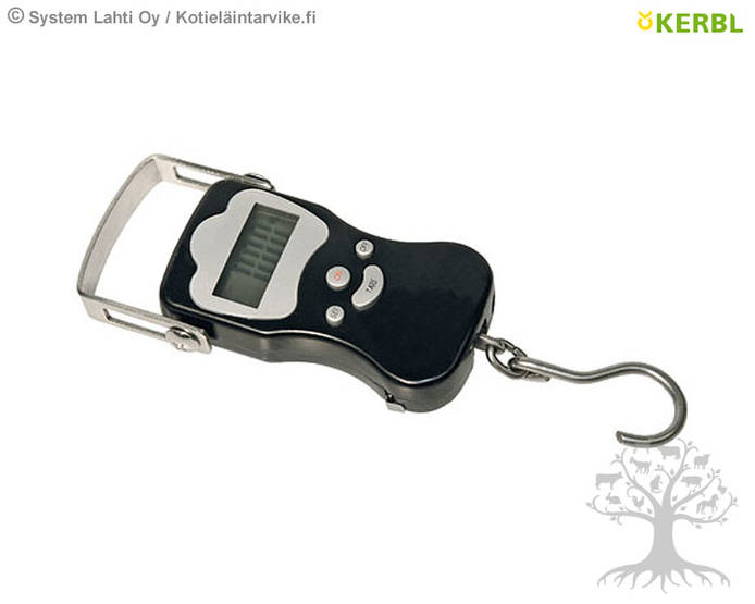 Kerbl Digital Suspension Scale DigiScale 50kg Kotielaintarvike.fi
