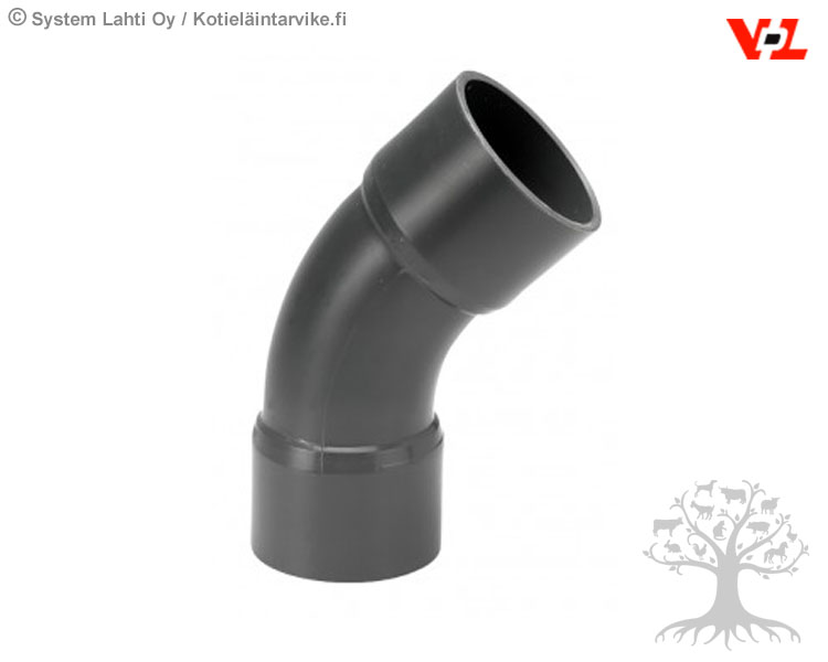 VDL Bend 45° 50mm PN16 Kotielaintarvike.fi webstore