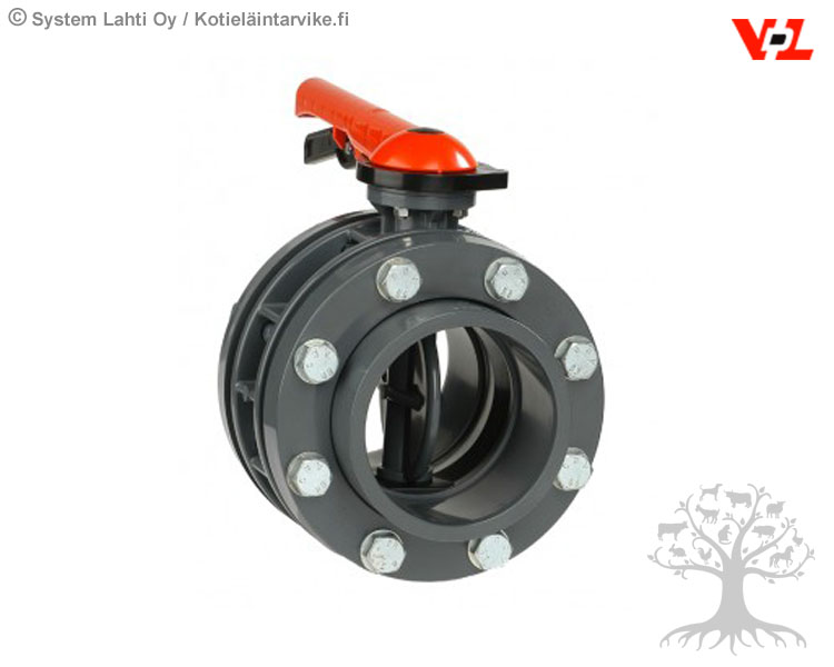 VDL Butterfly Valve with Flange 160mm Kotielaintarvike.fi webstore