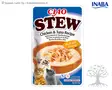 INABA Cat Treat Churu Stew Chicken & Tuna 40g - Treats for Cats - 798.5270 - 1