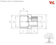 VDL Adaptor Nipple 63/75mm x 2" M - PVC Piping - 3.15.140 - 5