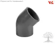VDL Elbow 45° 90mm PN16 - PVC Piping - 2.30.090 - 5