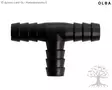 Olba T-Connector 10x10x10mm - Poultry Water Lines - T10 - 1