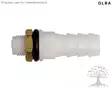 Olba Tank Connector 10mm - Poultry Water Lines - SW10 - 1