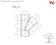 VDL Tee 45° - PVC Piping - 2.08.050 - 4