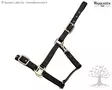 Horse Comfort Nailonriimu Black - Nylon Halters - 203020-990 - 2