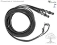 Wahlsten W-Profile Double Lunging Reins Leather - Double Lunging Reins - 215425-990 - 1