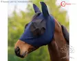 Covalliero Fly Bonnet FinoStretch Zipper Navy - Fly Masks & UV protection - 3230460 - 1