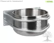 Kerbl Feed Trough Stainless Steel 18L - Feeding Troughs, Bowls - 32490 - 1