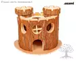Ozami Pesämökki Natural Wooden Castle - Rodent Houses & Cottages - 530.3150 - 2