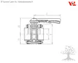 VDL Butterfly Valve with Flange - PVC Piping - 6.78.090 - 5