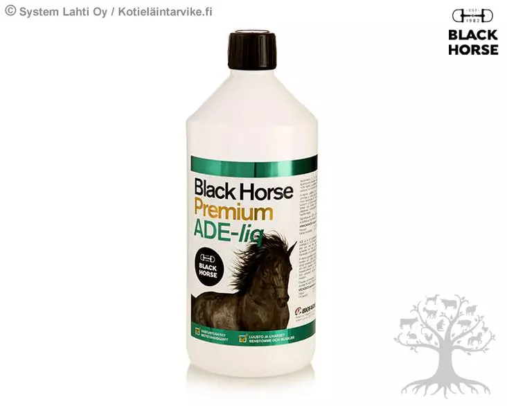 Black Horse Premium ADE-liq Vitamiiniliuos 1L - Horse Supplements - 20540 - 2