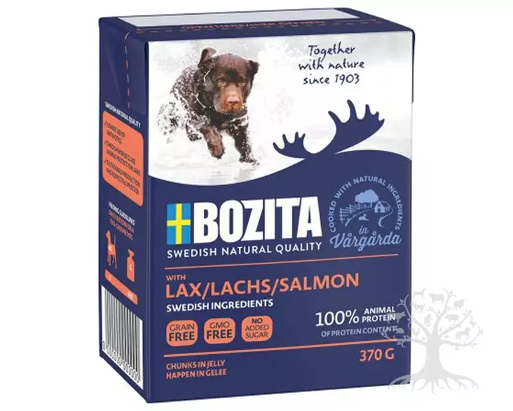 Bozita Naturals Salmon Lohi 370g VILJATON - Bozita Nordic & Naturals - 677.2101 - 1
