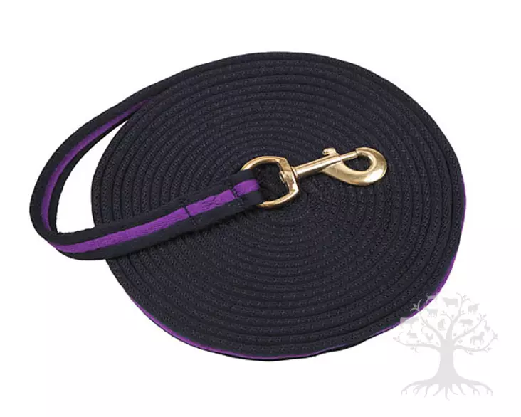 Covalliero Lunging Line 8m Navy/Purple - Lunging Lines, Traning - 321490 - 1
