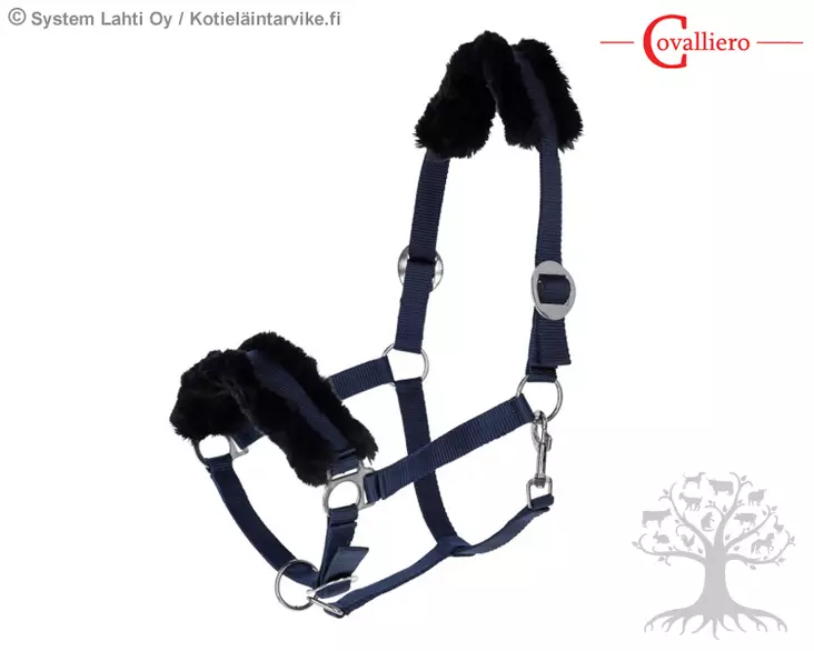 Covalliero Halter ClassicSoft Navy - Nylon Halters - 3224750 - 4