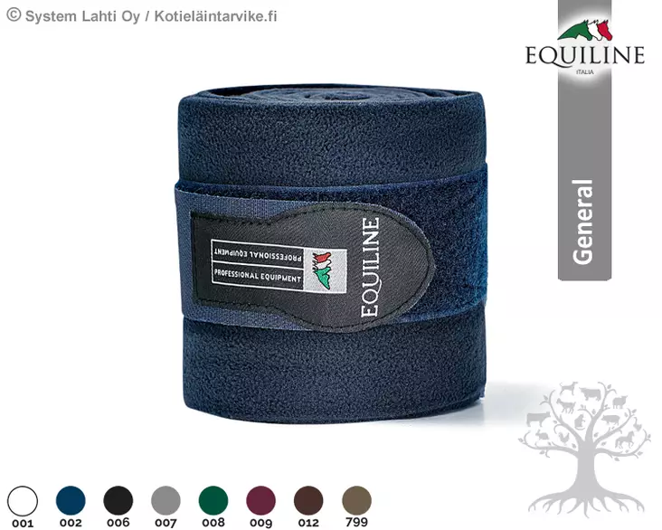 Equiline Fleece Bandages Set Polo, 4 pcs - Equiline Boots & Bandages - D04000 - 1