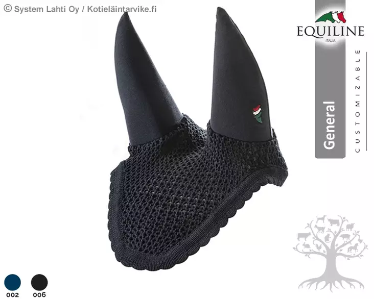 Equiline Ear Net Soundless Gerald - Equiline Ear Nets - E00060 - 1